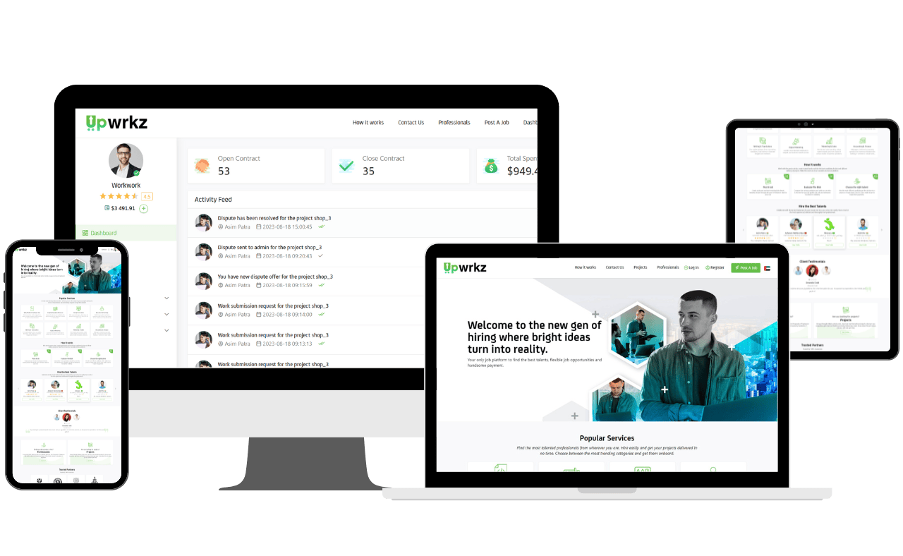 Upwork Clone Script - Freelance Marketplace for Your Startup